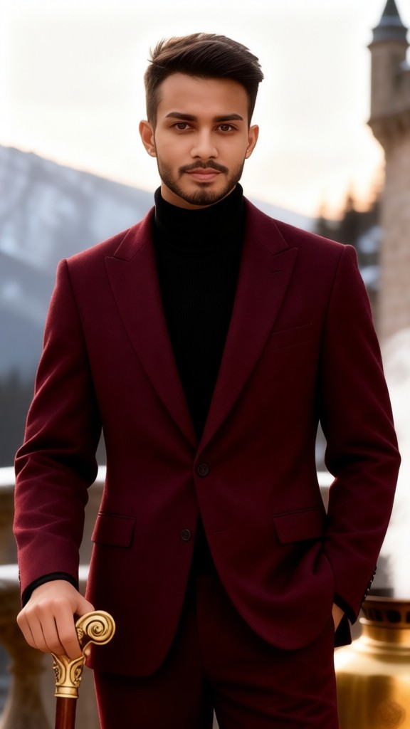 Smoke Transition: Handsome and Dashing Young Master image