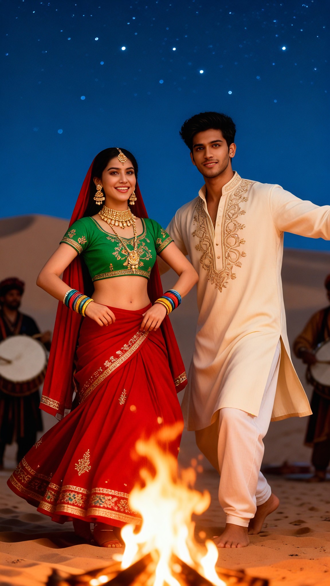 Desert Firelight Dance💕-p image