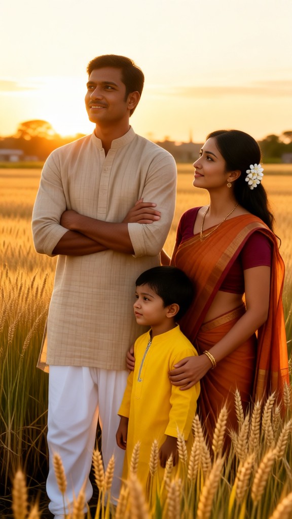 A happy family image