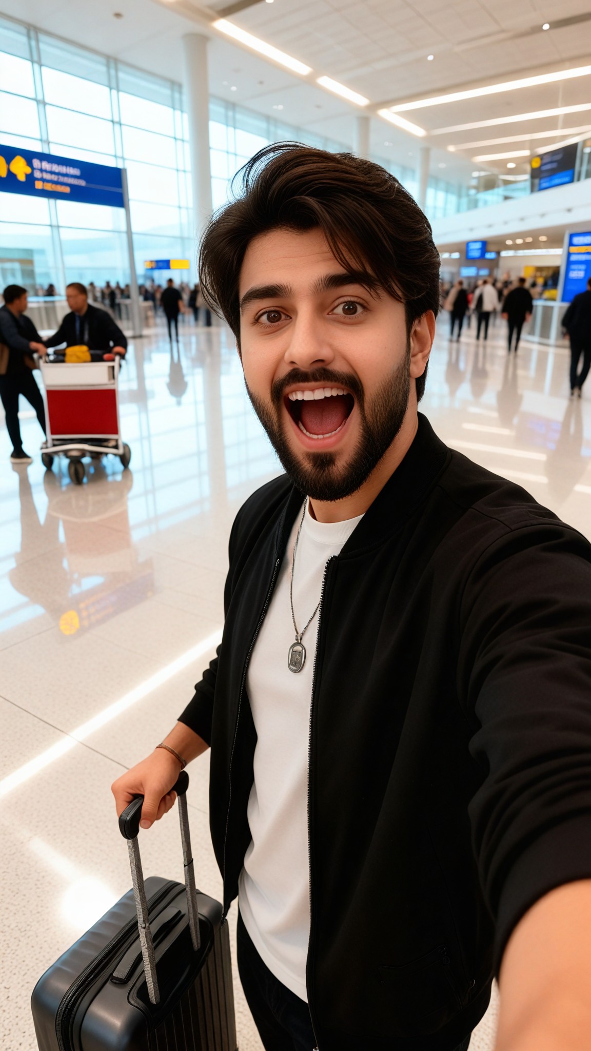 Arrived at the airport! image