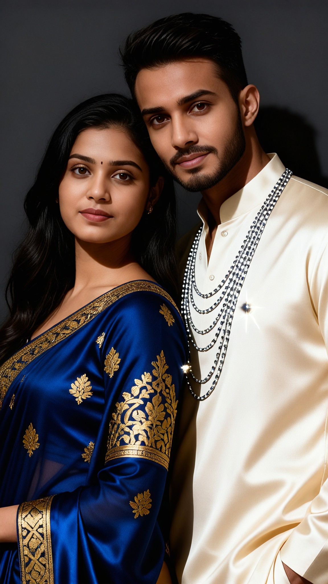 Couple's High-End Artistic Portrait image