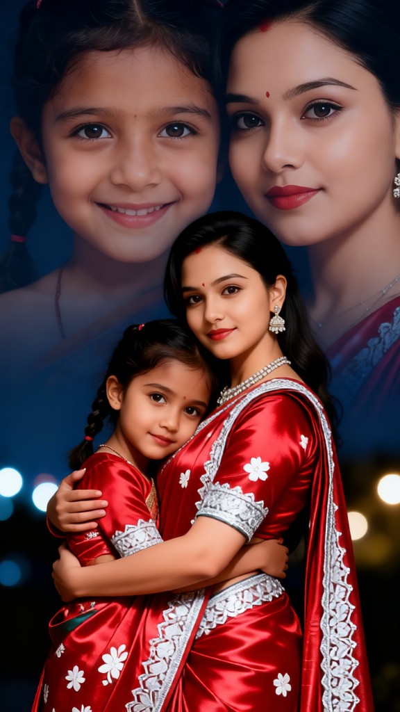 Great matching clothes for mothers and daughters image