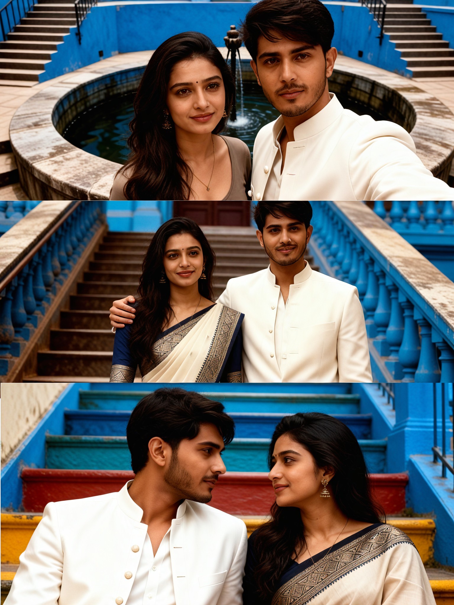 Couple three-grid-9 image
