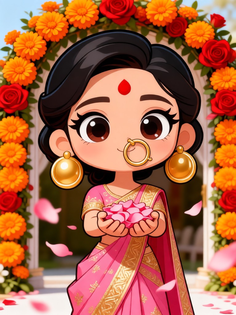 Cartoon girl image