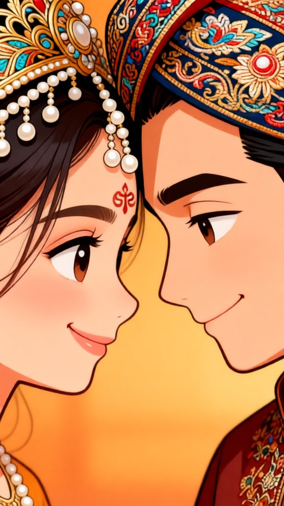 Cartoon Couple-05 image