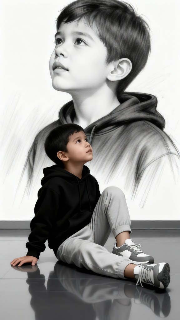 indifferent boy image