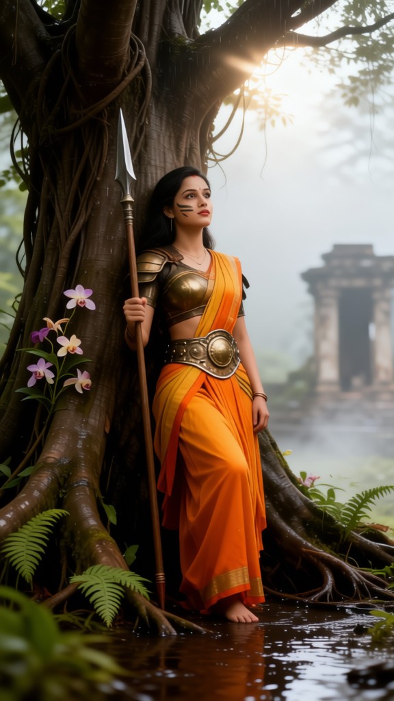 Ancient Female War Goddess image