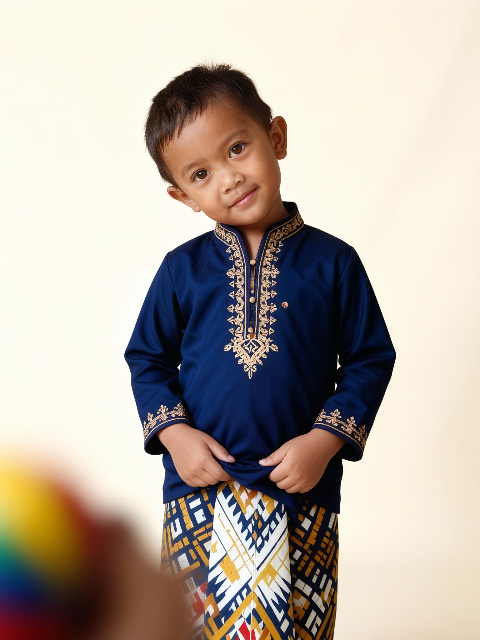 BatikPortrait_CreamBackground_2 image
