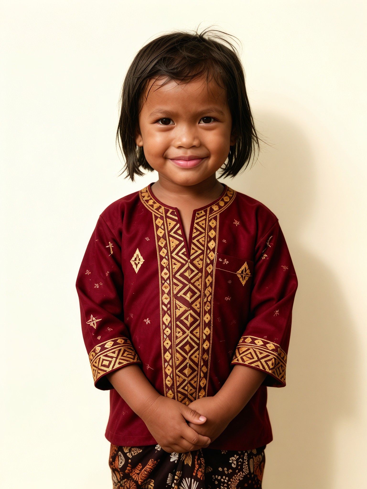 BatikPortrait_CreamBackground_3 image