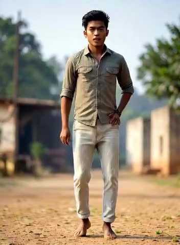Cross-legged dance image
