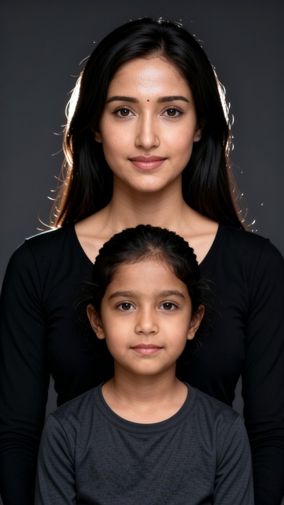 A Happy Mother and Daughter image