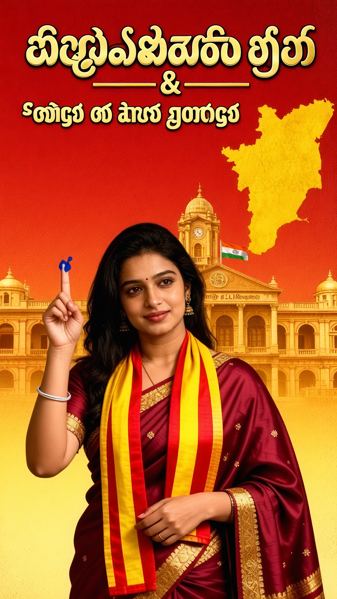 Tamil Nadu Election Support Poster image