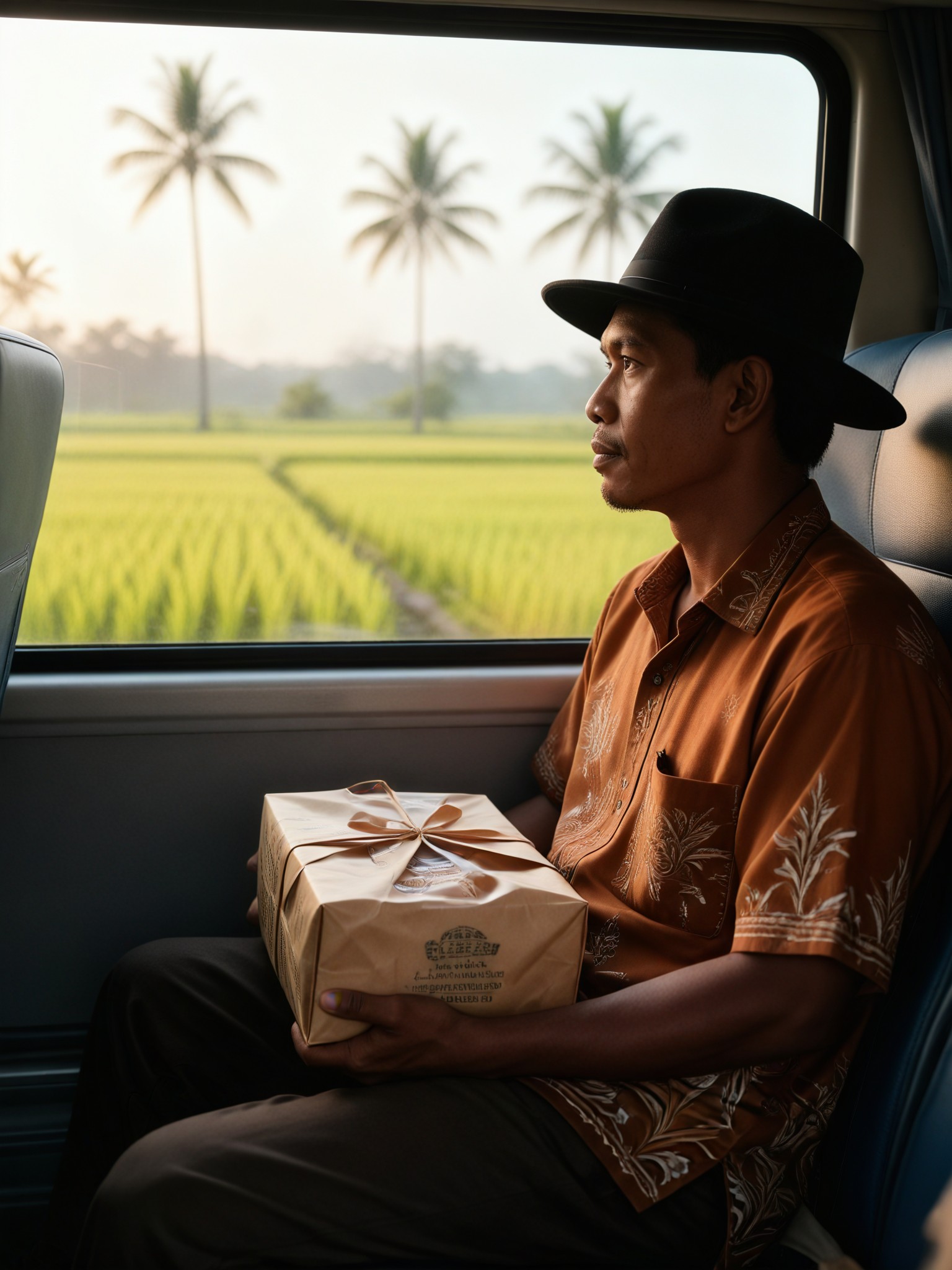 Mudik Bus Window image