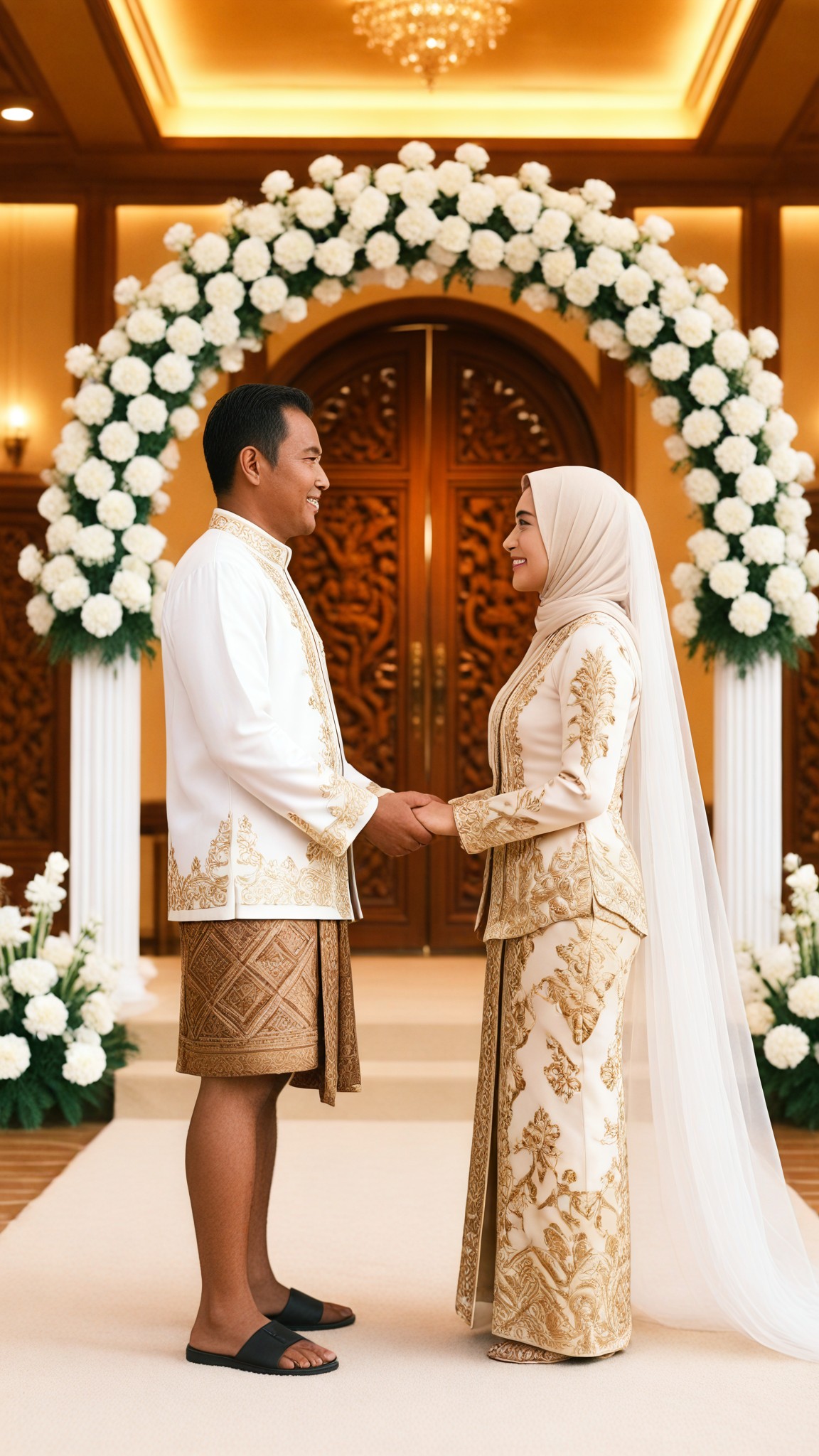 Javanese Couple Ceremony image