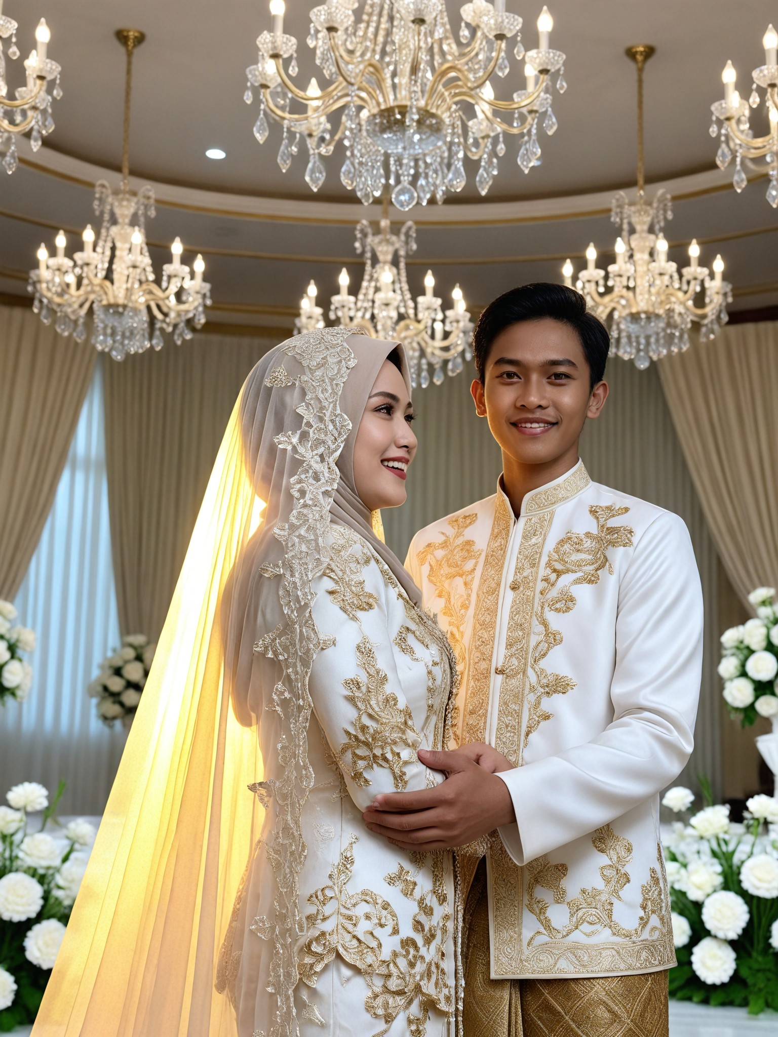 Veil Light Wedding image