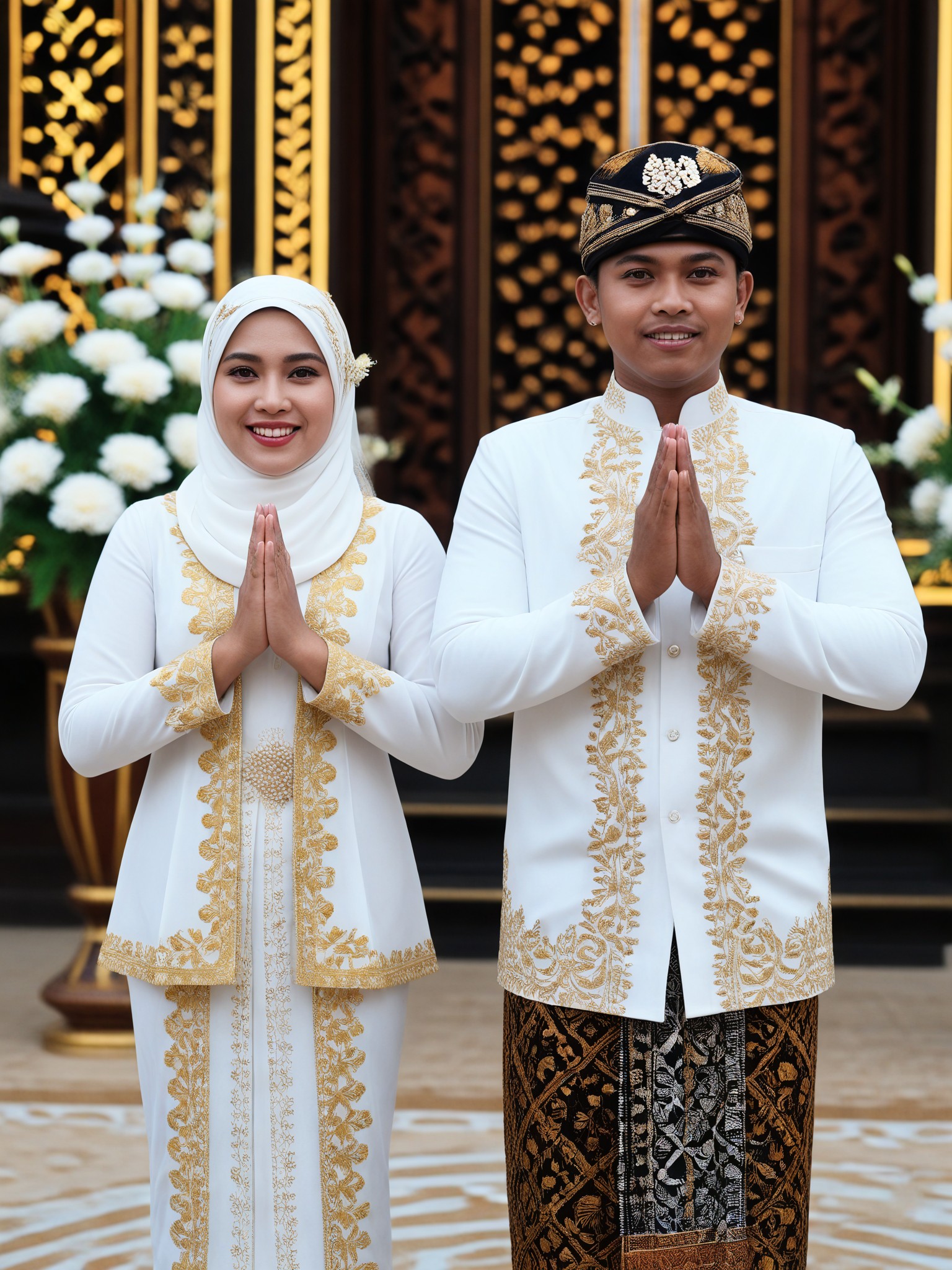Traditional Greeting Wedding image