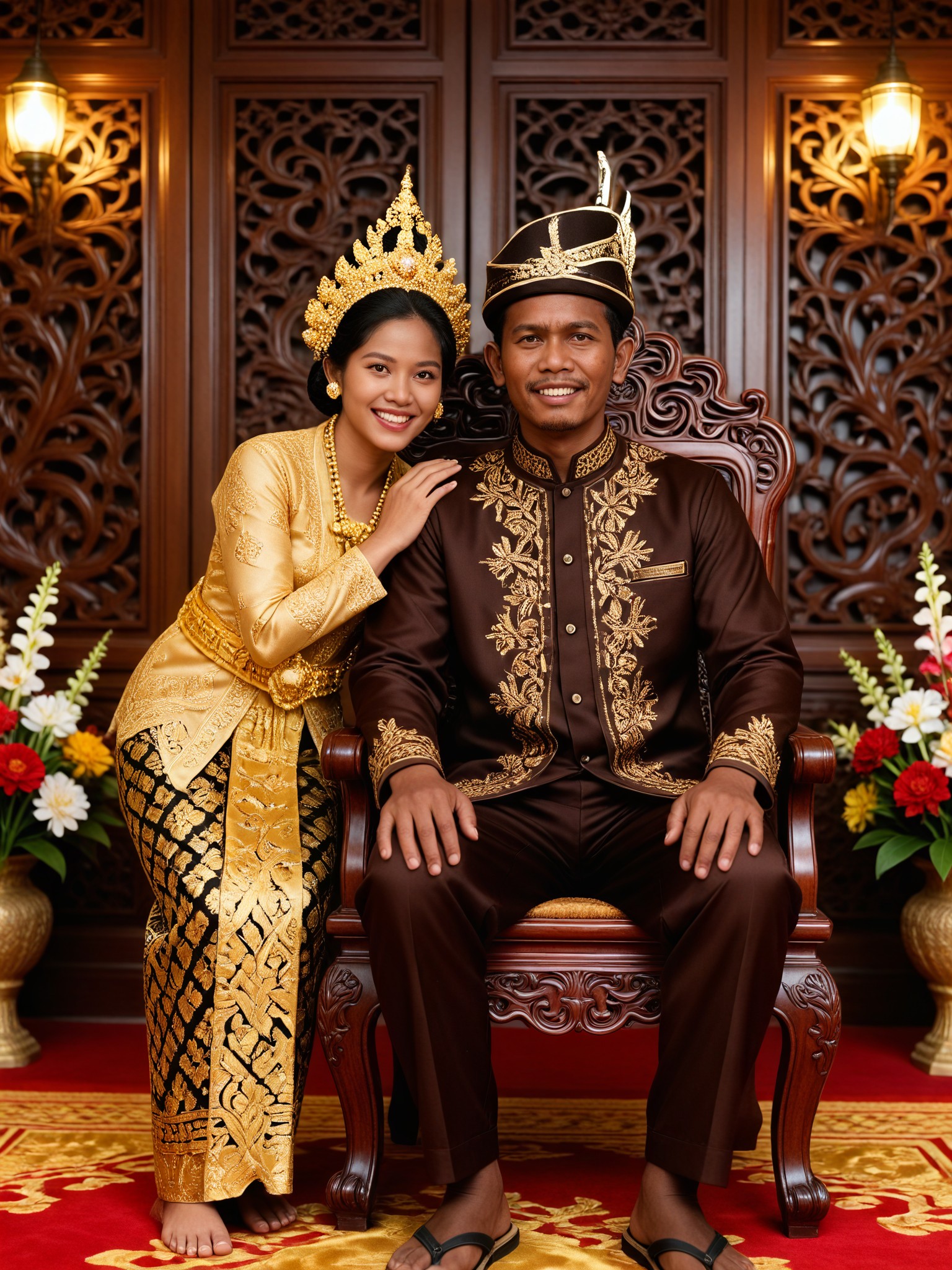 Traditional Couple Seat image