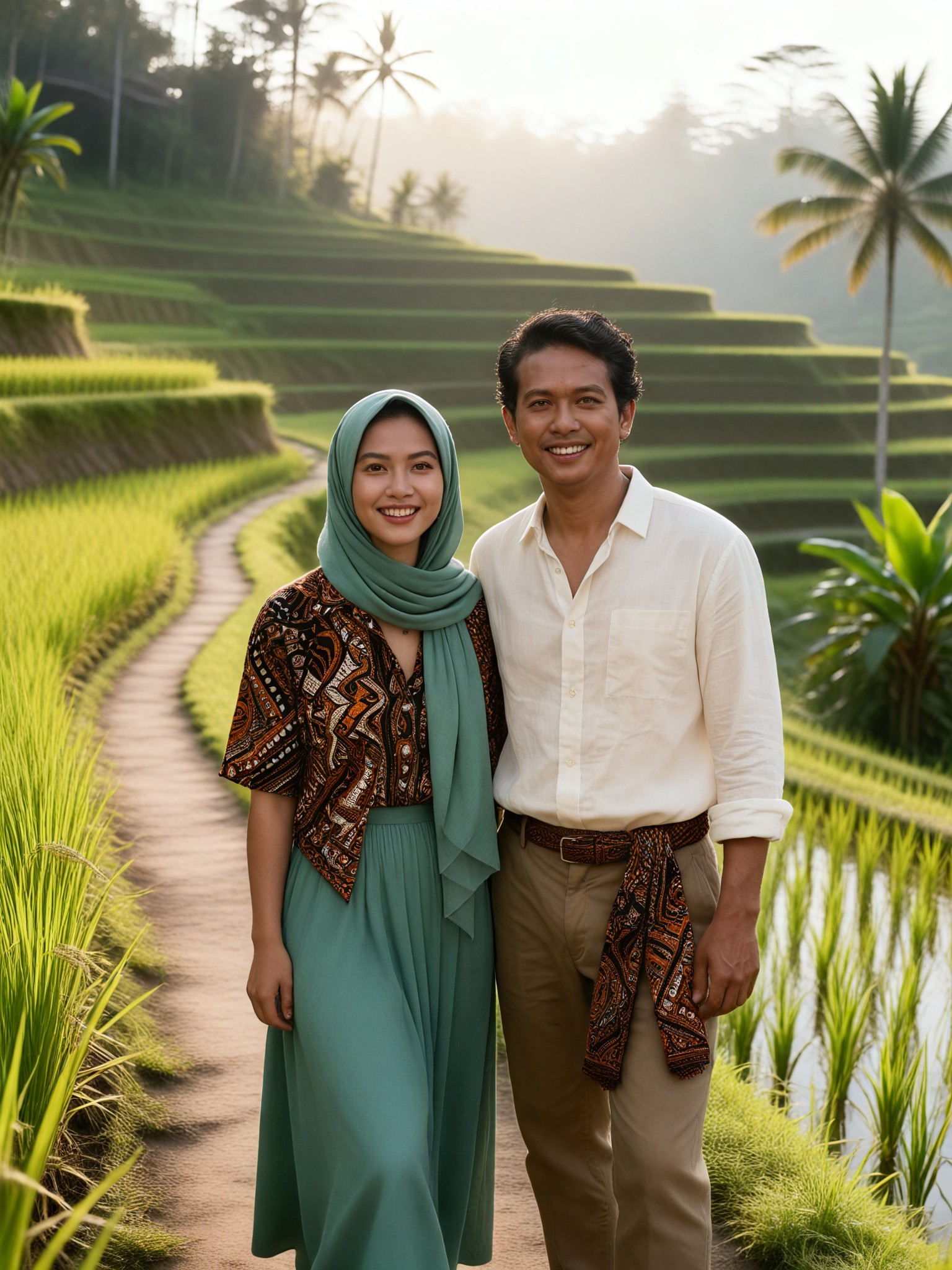 Linen Batik Couple image