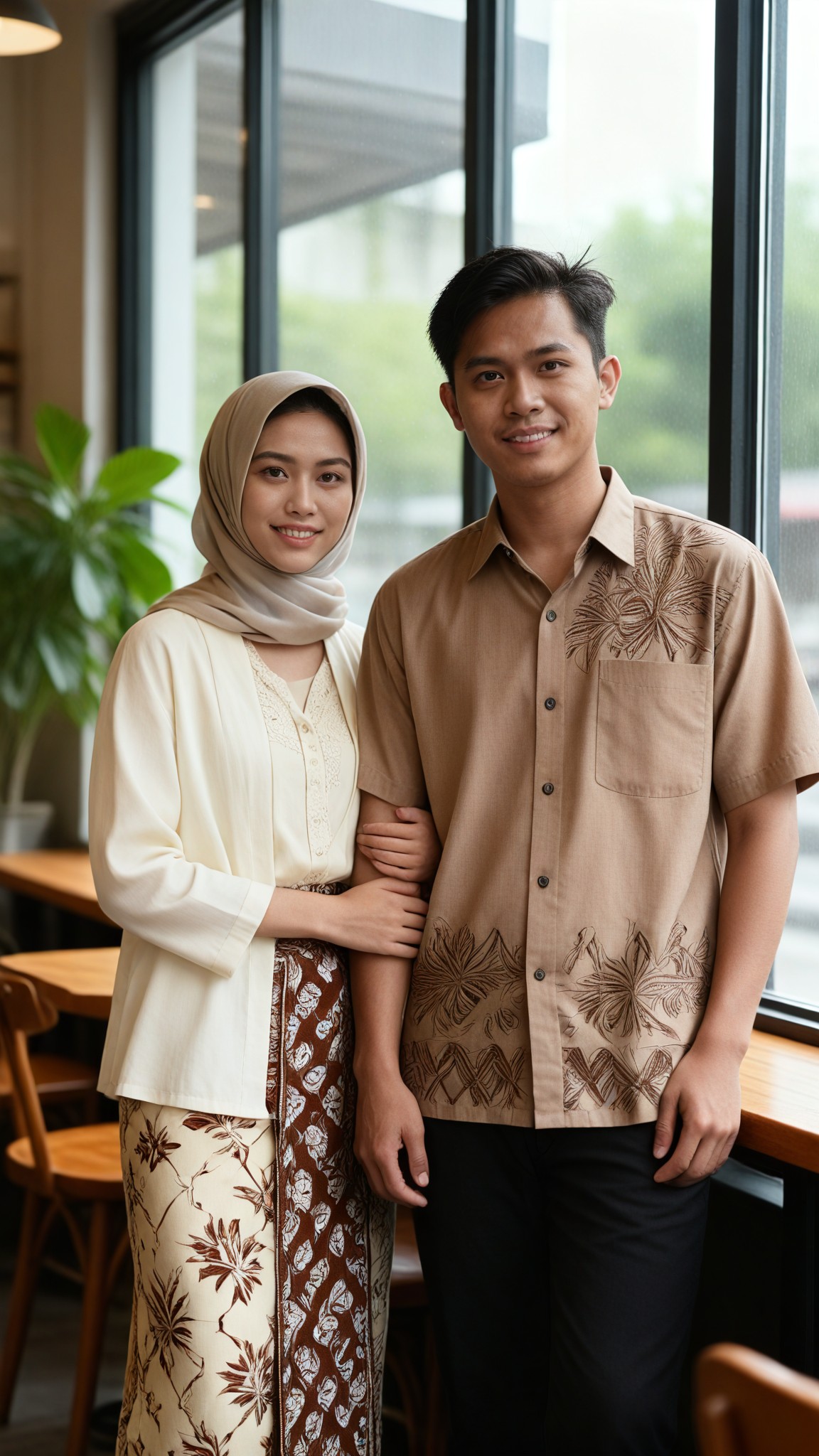 Latte Window Couple image