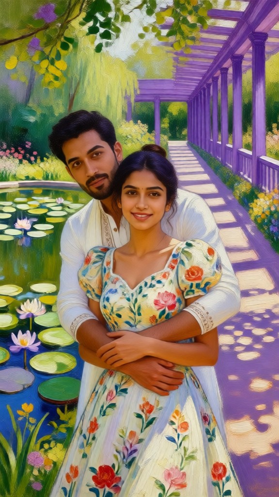 Monet Garden Glow image