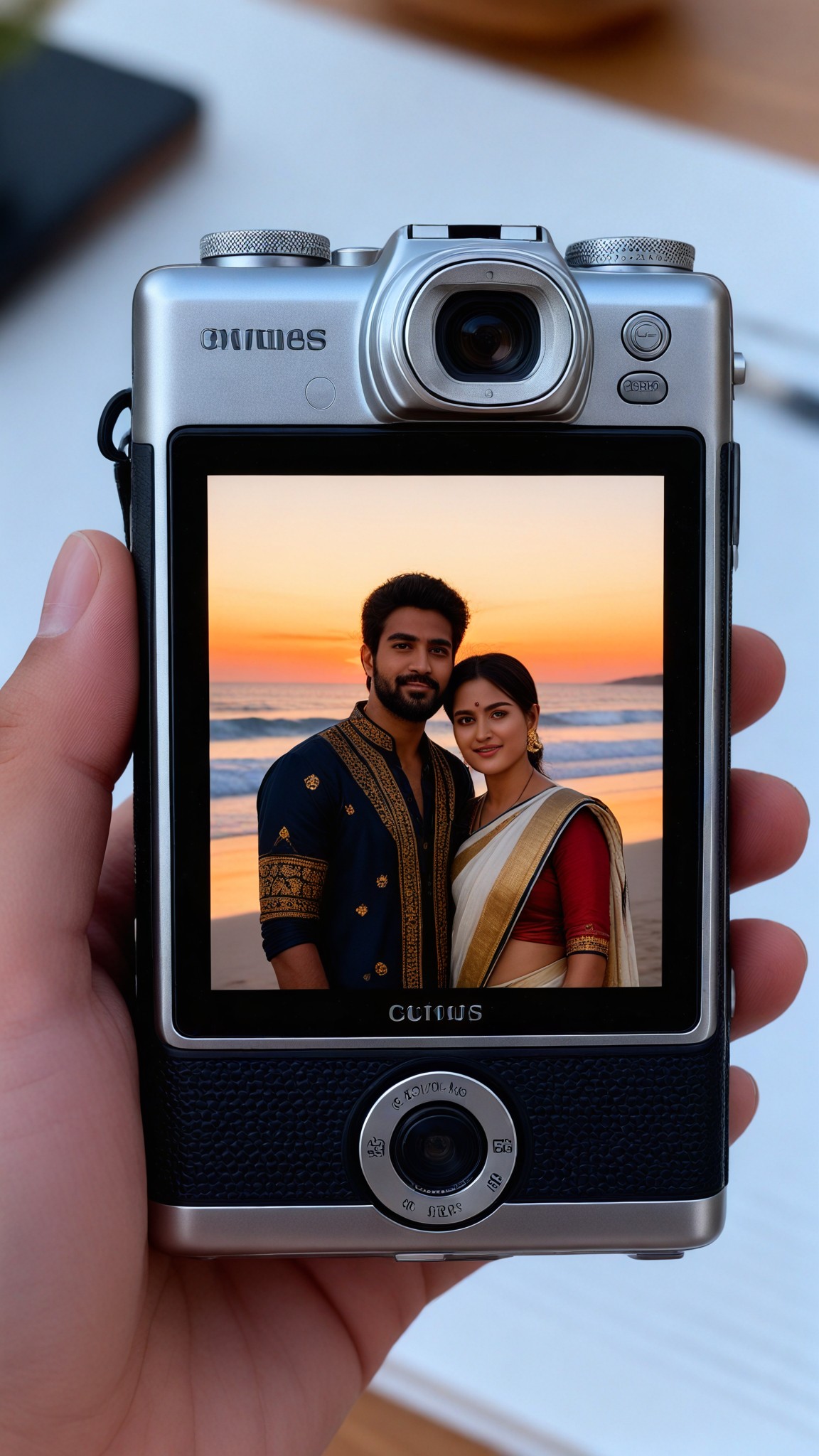 Romantic couples in CCD image