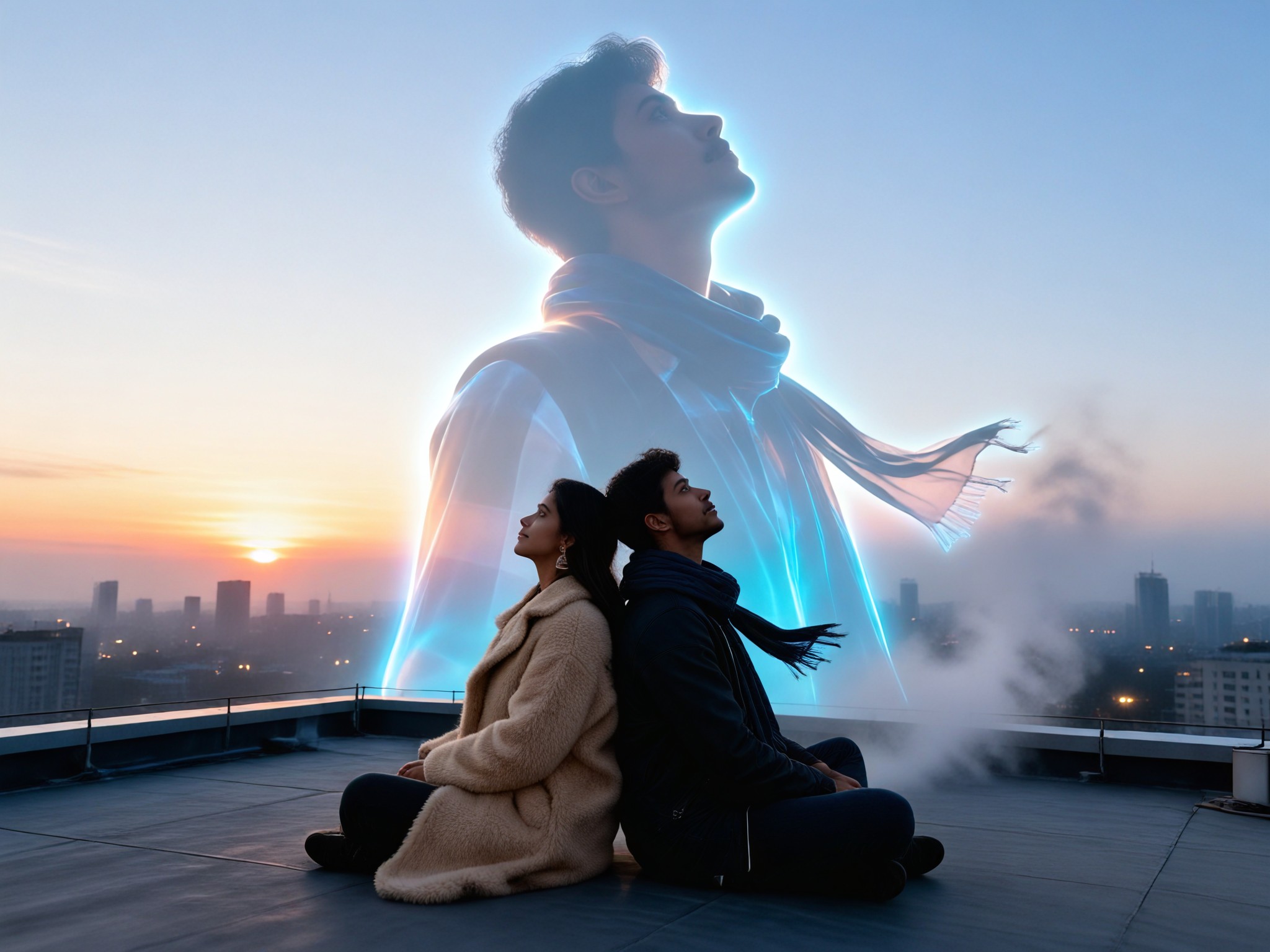 DuoConstellation_3 AI Filter: Create Dreamy Dual-Portrait Scenes with ...