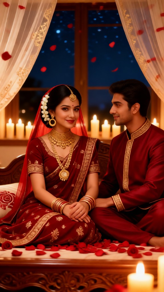 Wedding night💖-v image