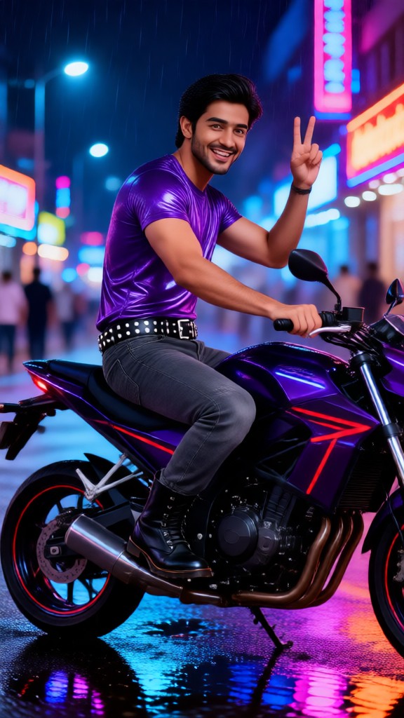  Motorcycle Boy image