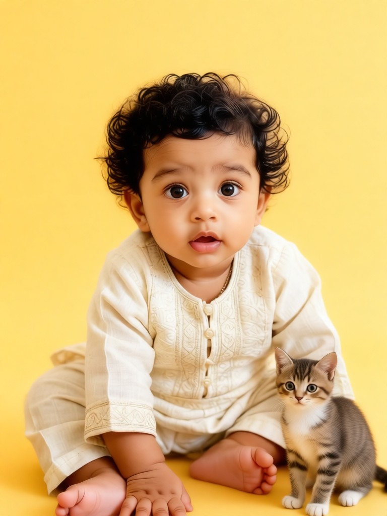 Baby and cute pets-13 image