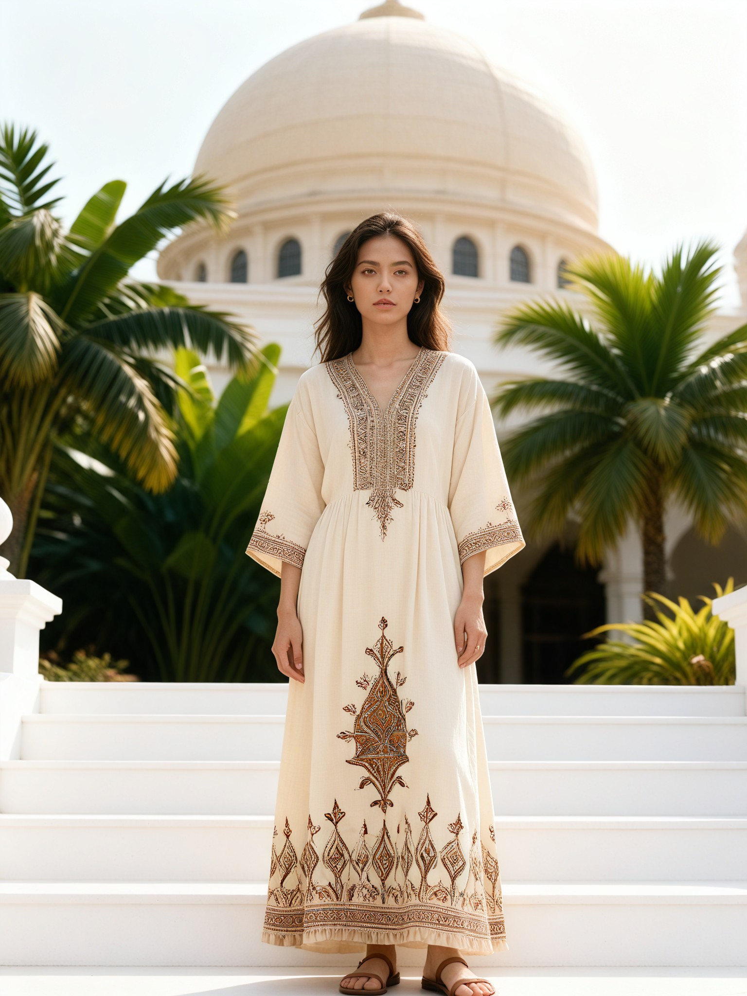 Mosque Steps Portrait image