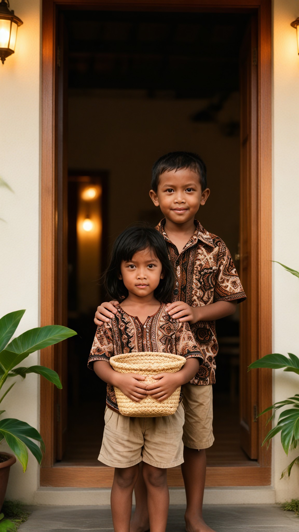 Little Eid Siblings image