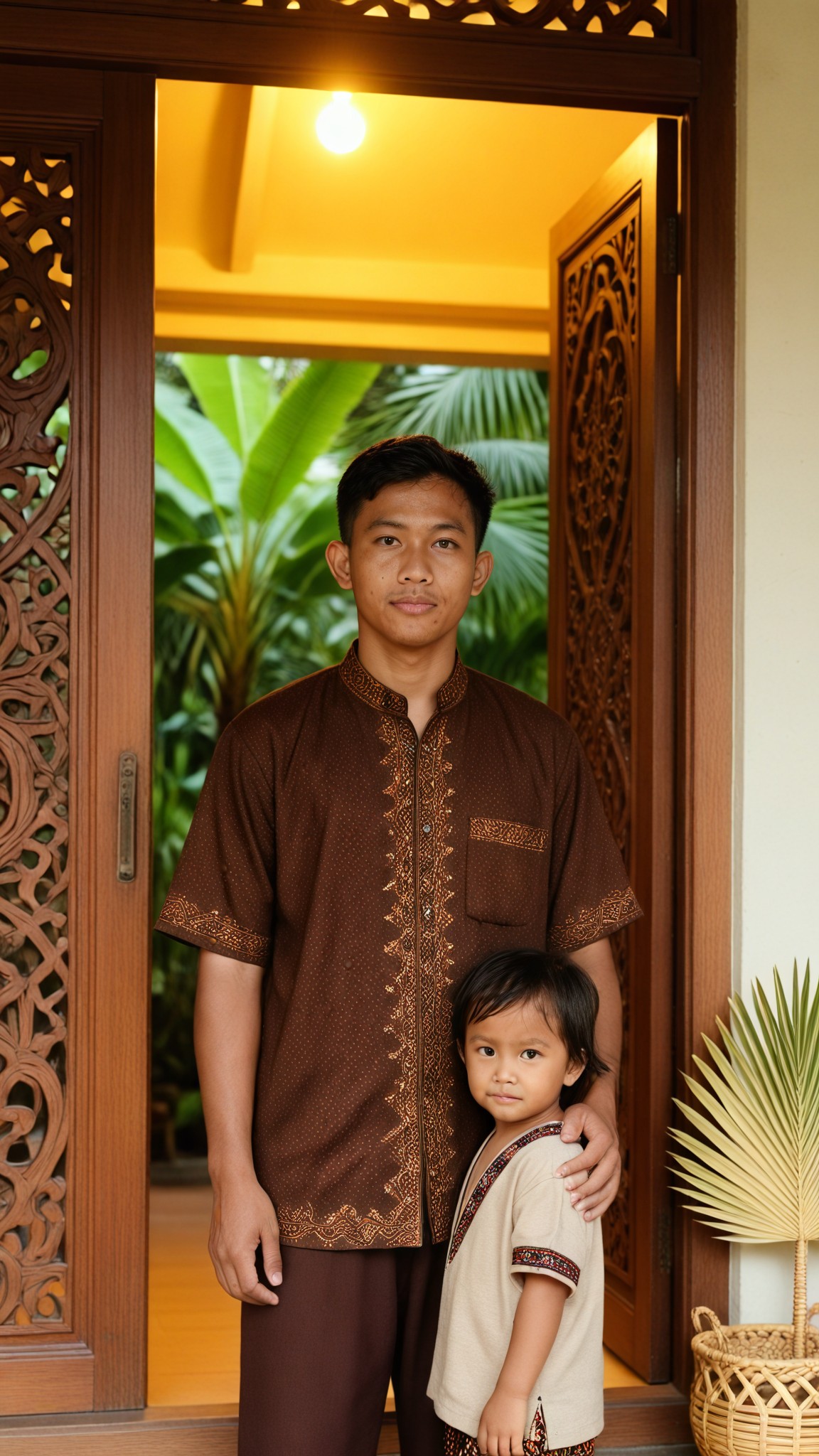 Eid Door Parent Child image