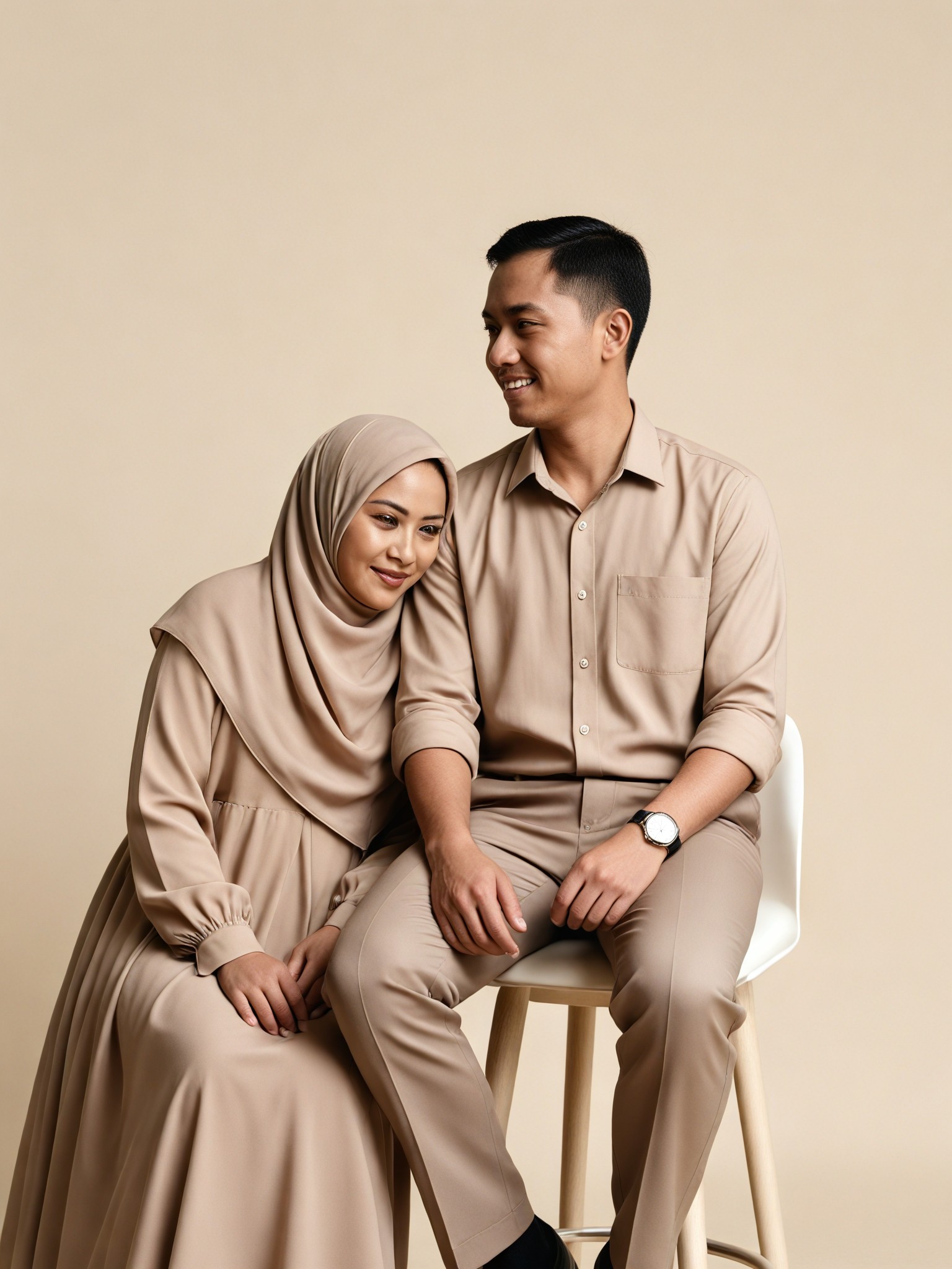 Beige Studio Couple image