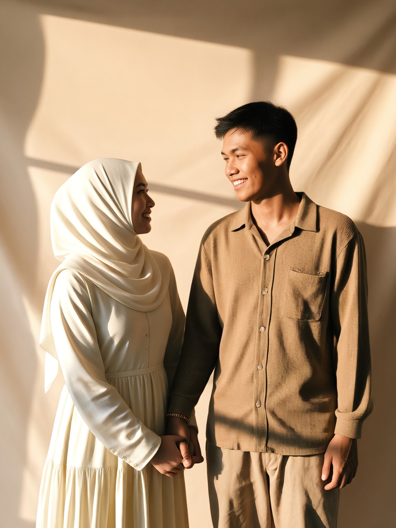 Warm Light Couple image