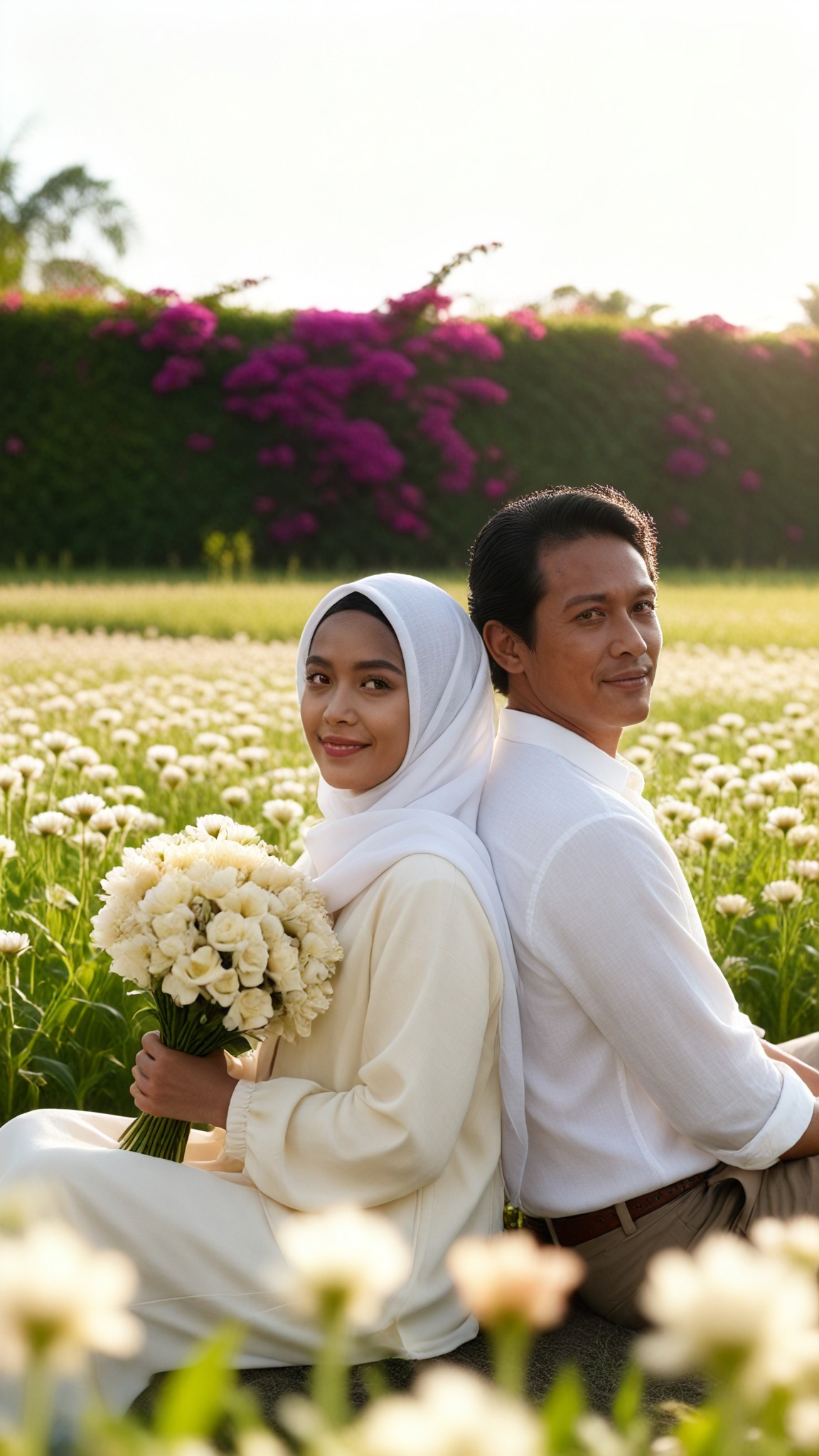 Relaxed Flower Field image