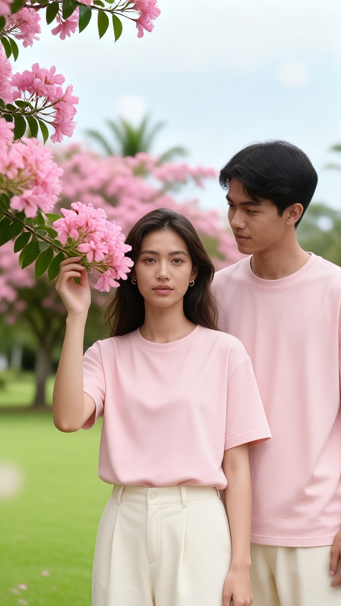 Soft Blossom Portrait image