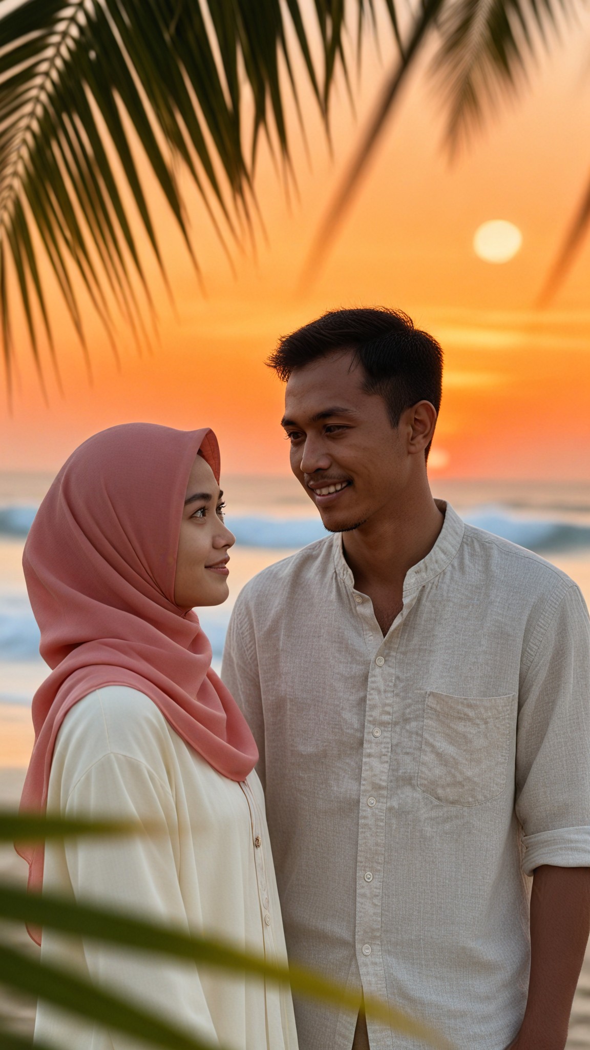 Beach Close Couple image