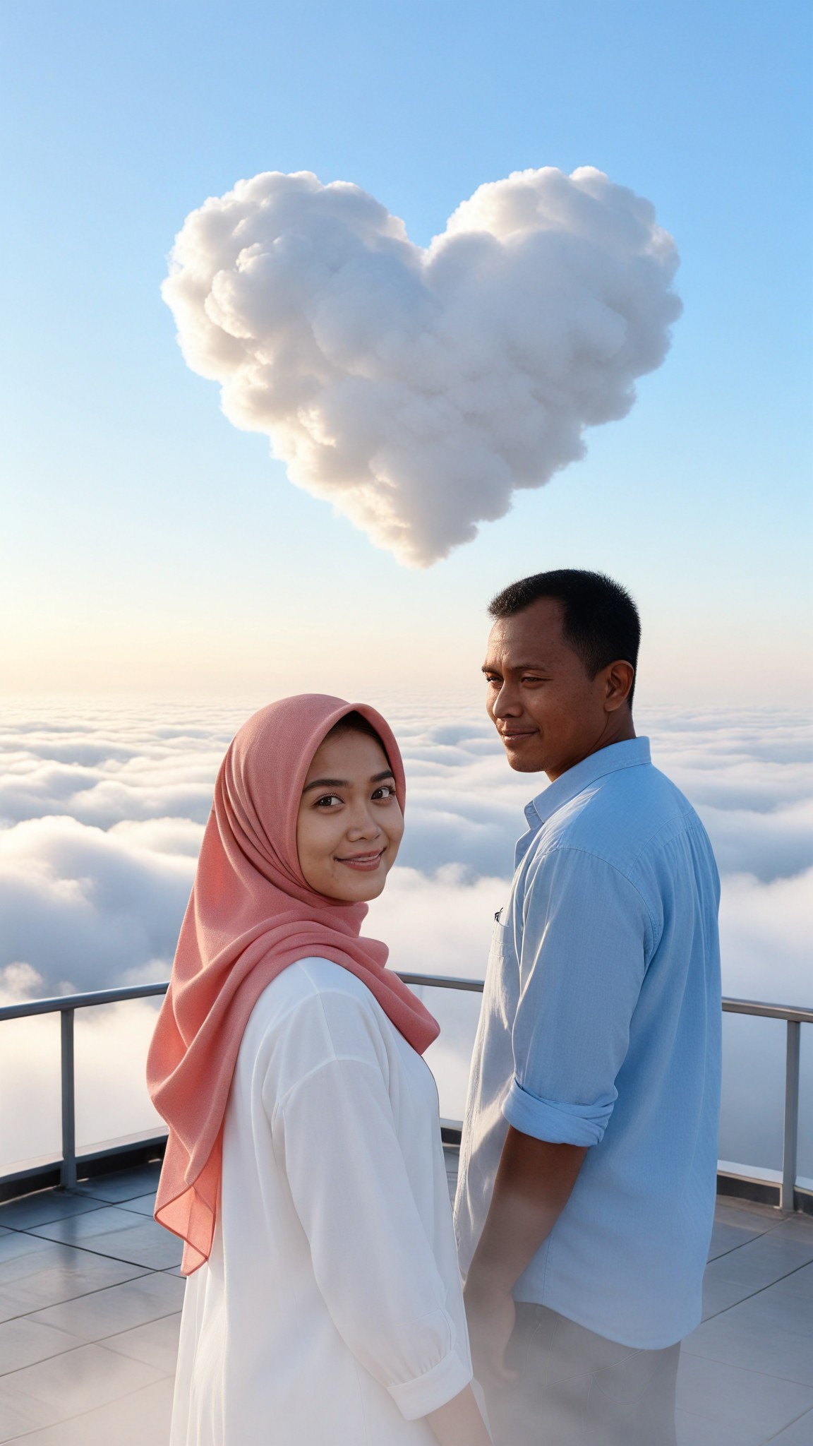 Heart Cloud Portrait image