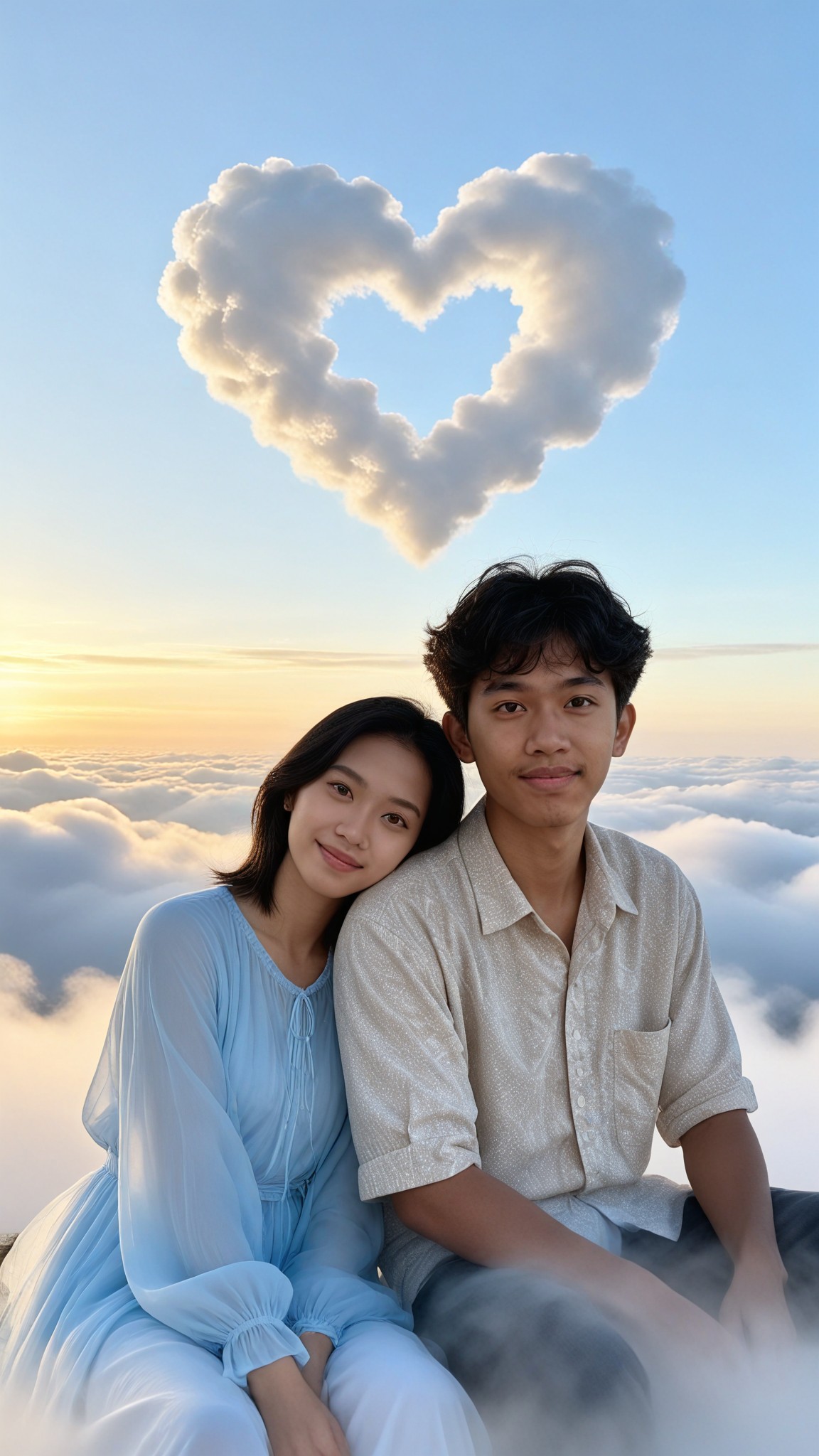 Cloud Sea Couple Seat image