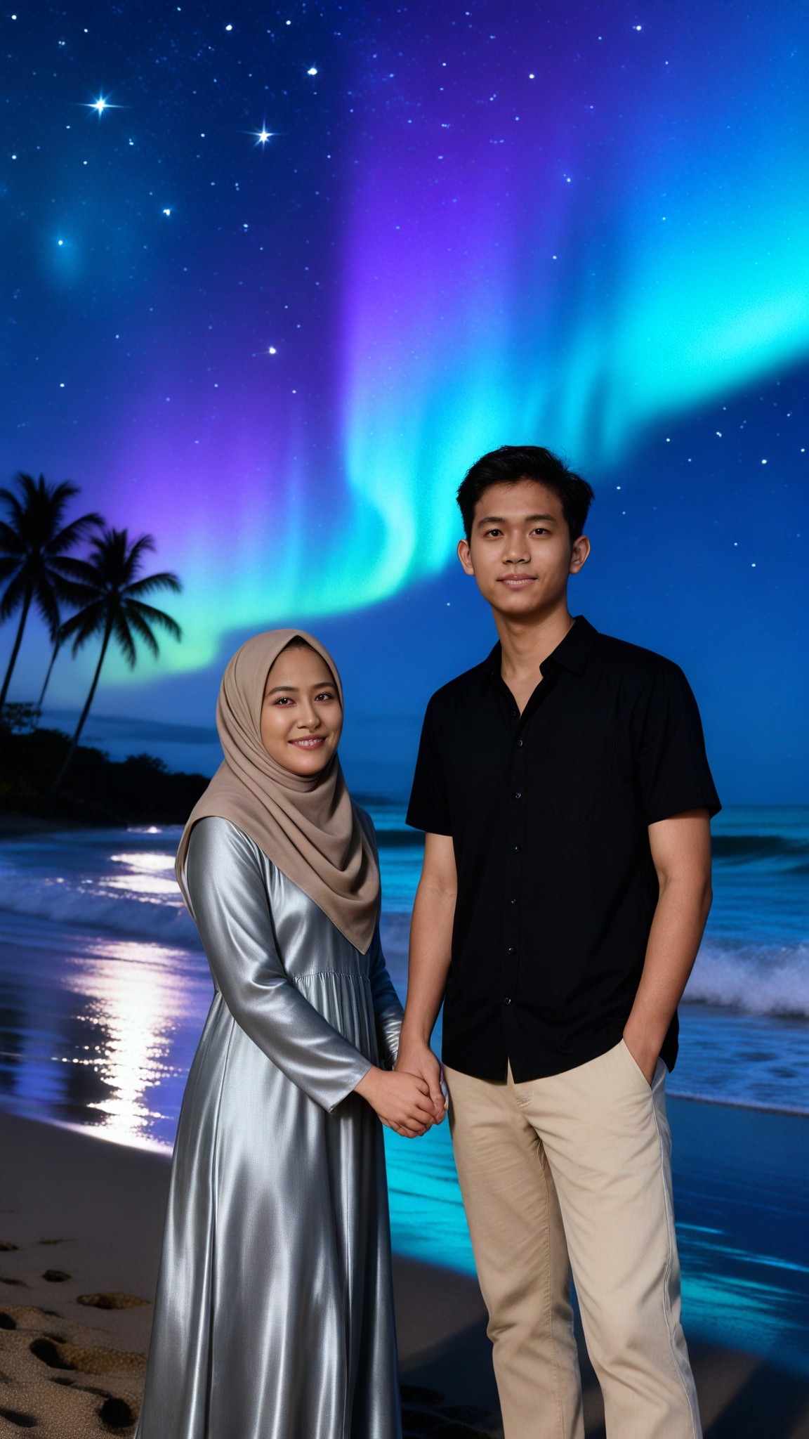 Aurora Beach Couple image