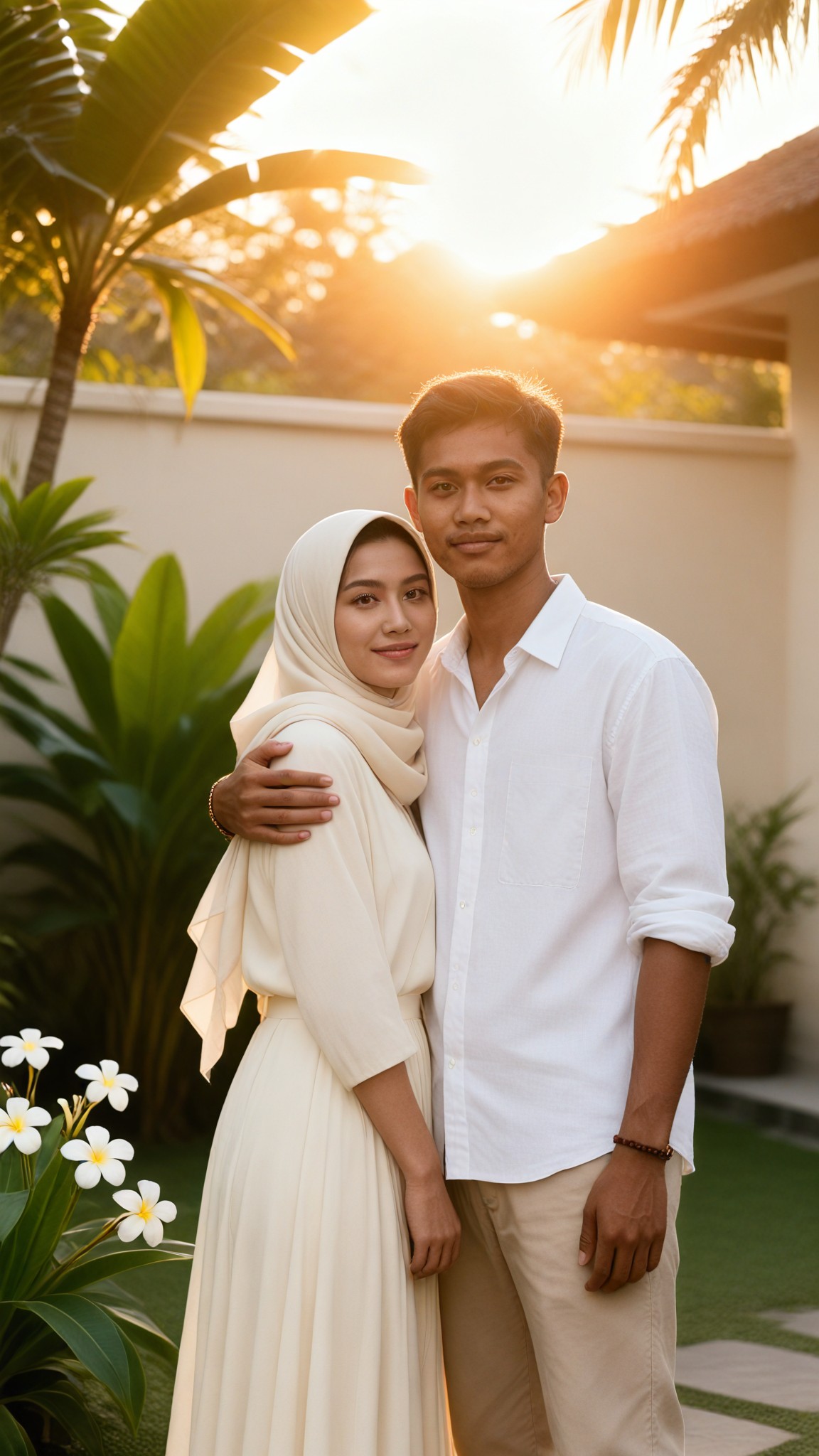 Warm Backlight Couple image