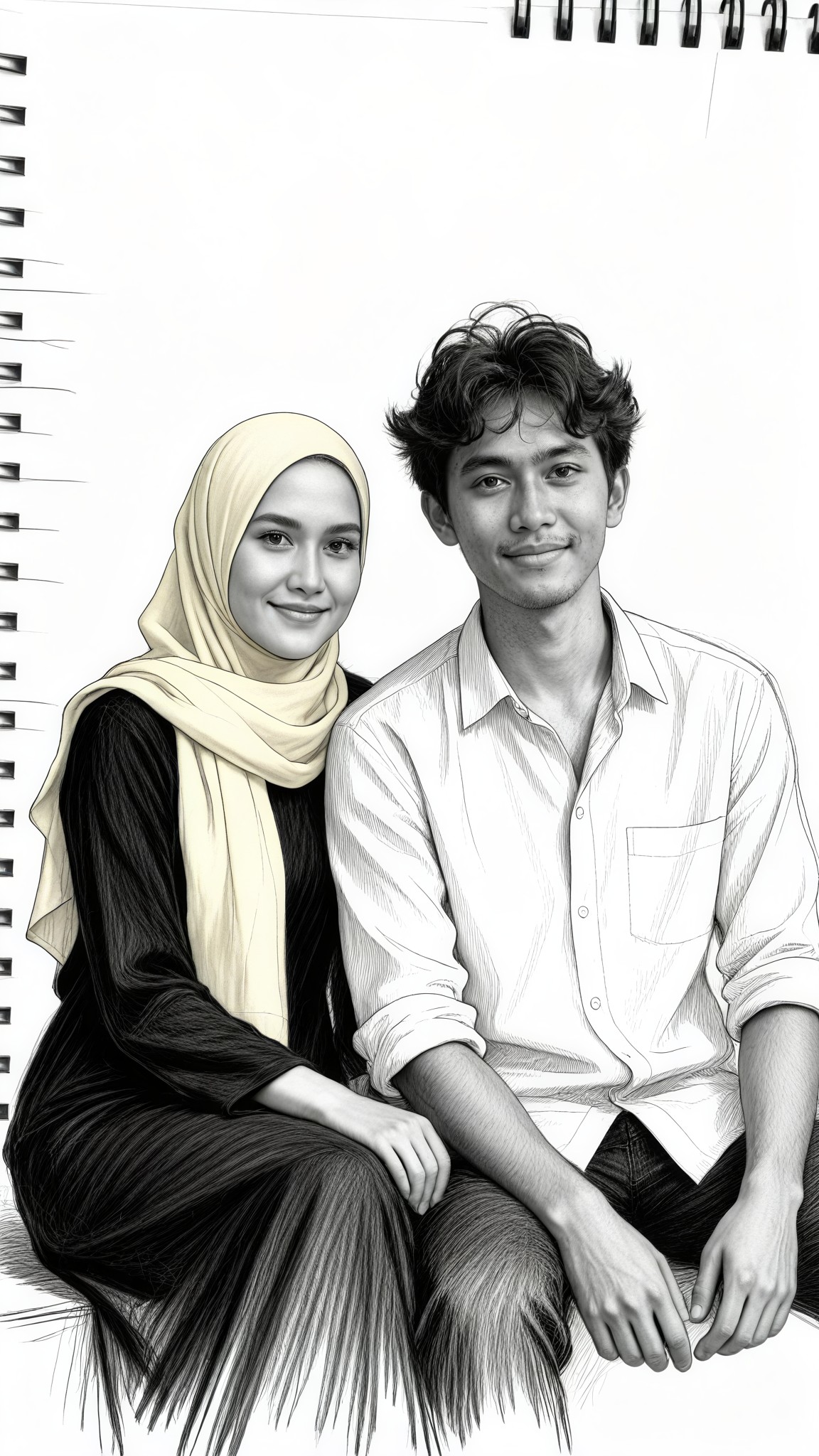 Pencil Sketch Seat image
