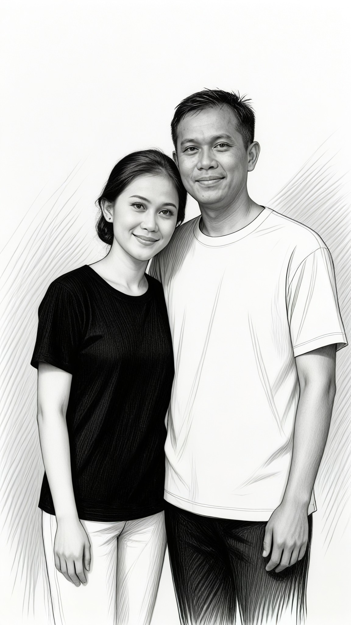 Pencil Sketch Wallpaper image