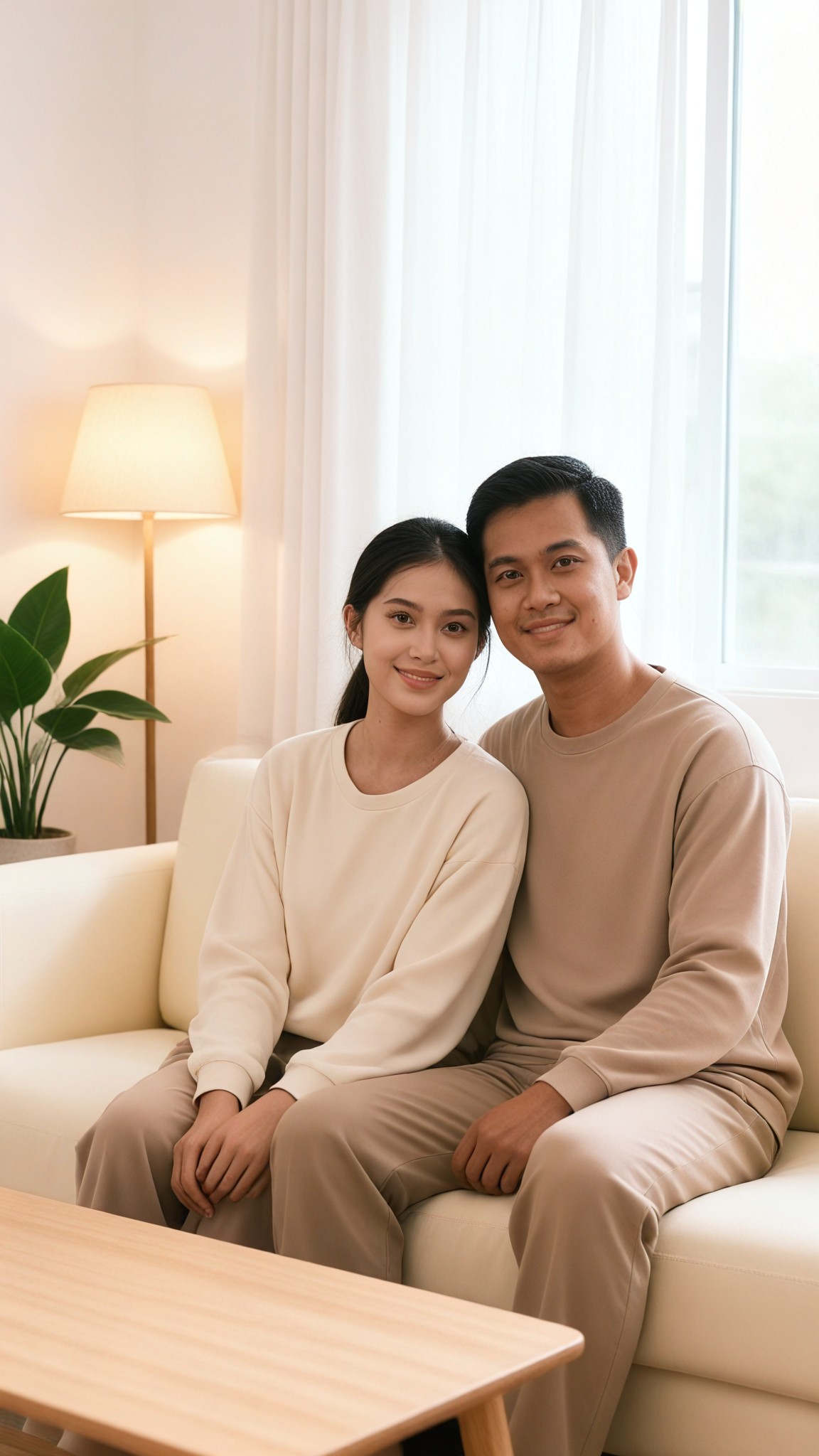 Cozy Sofa Wallpaper image