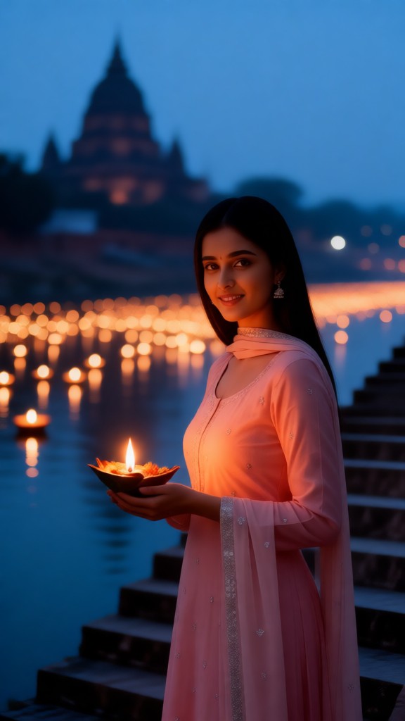 Embracing My AI Boyfriend by the Ganges image