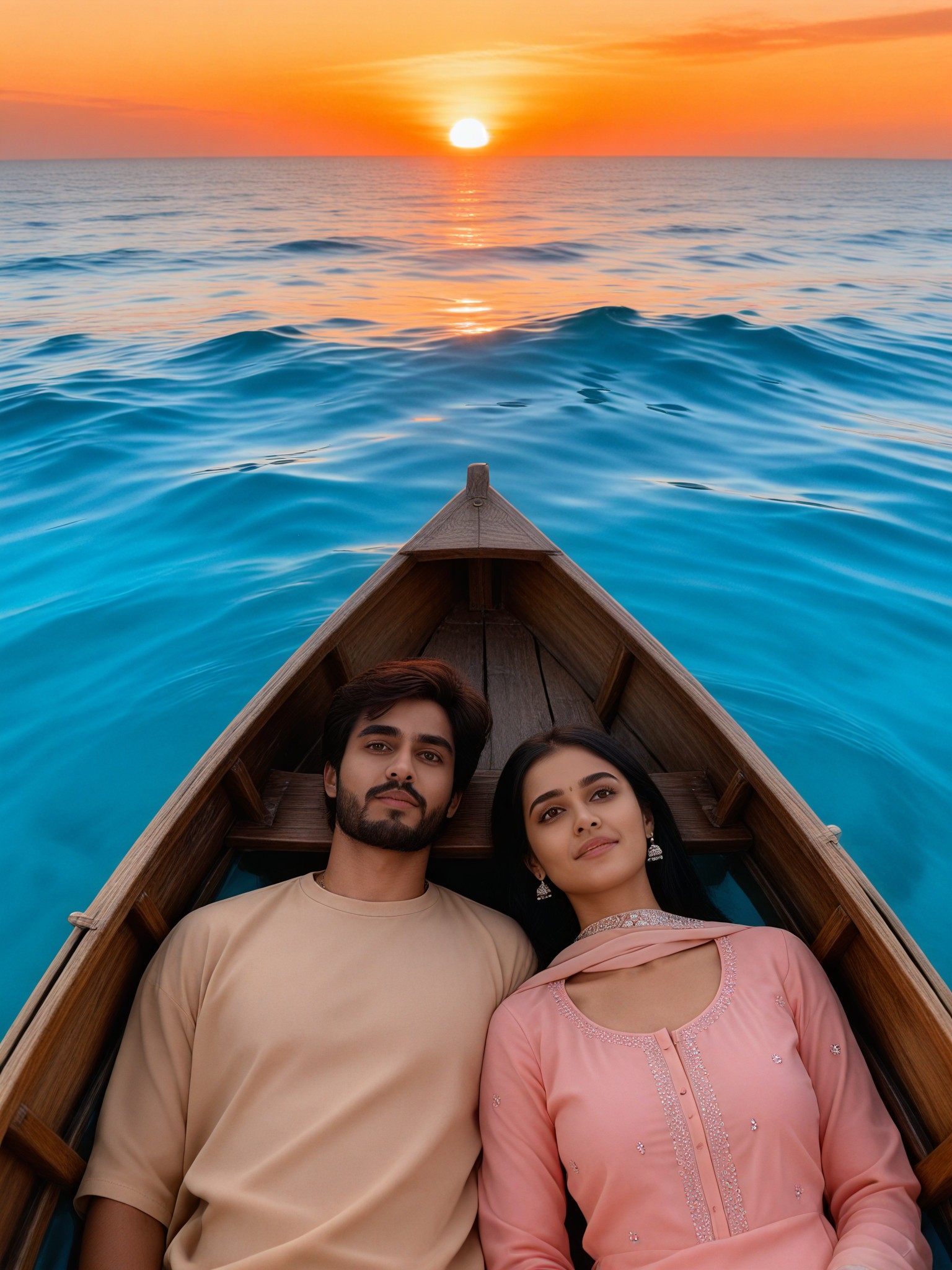 Couple lying down portrait-10 image