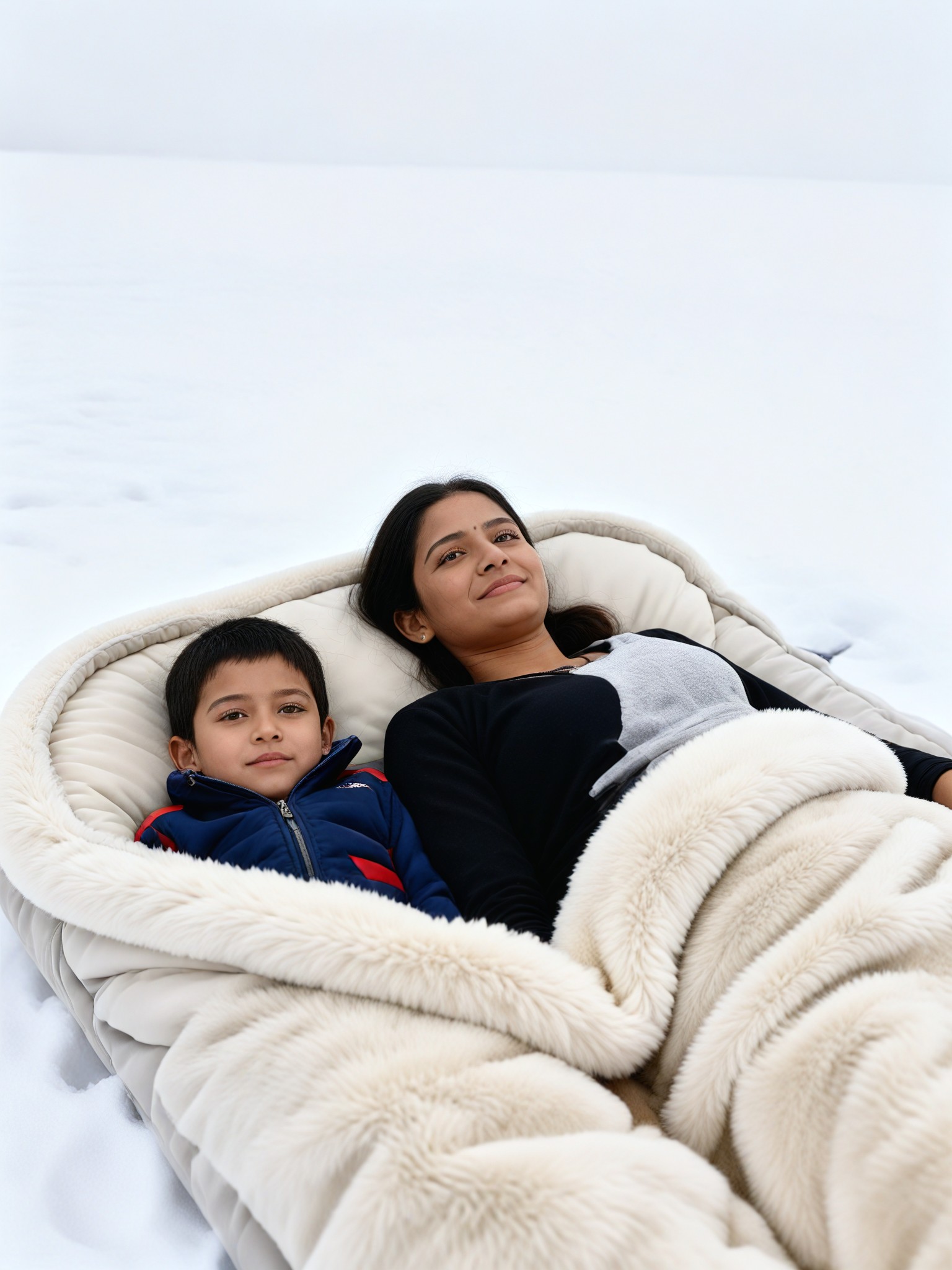 Parent-child lying portrait-8 image