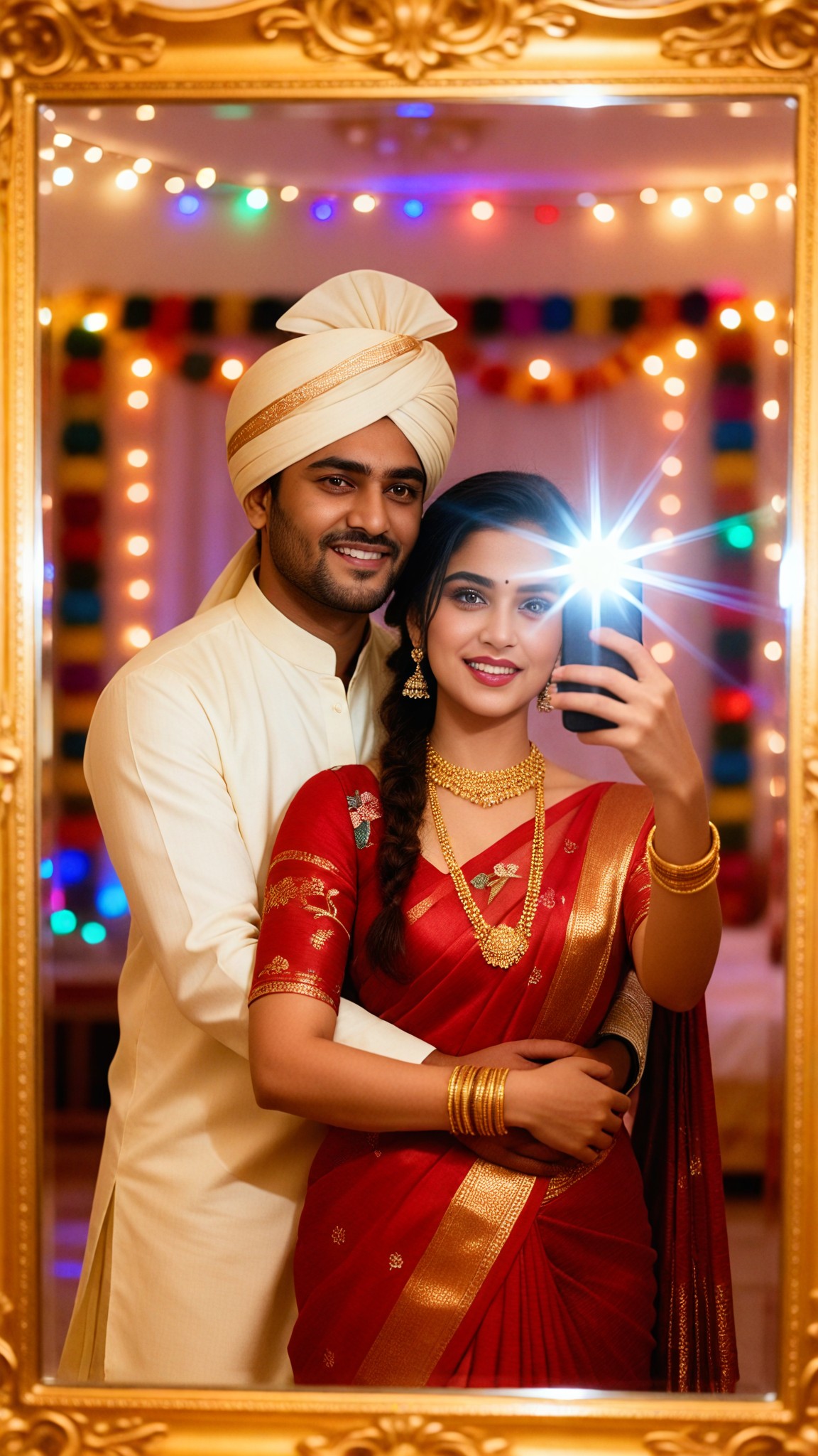 Indian wedding selfie - p1 image