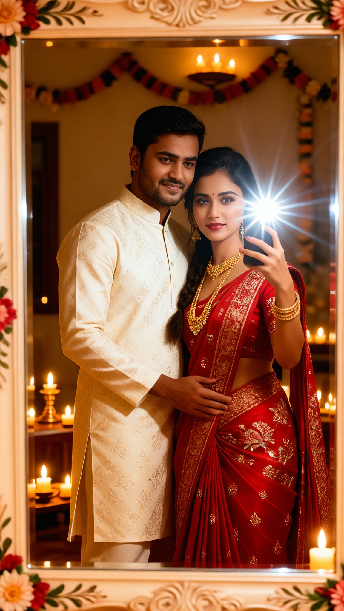 Indian wedding selfie - p2 image