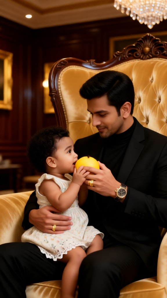 Mr. Ba takes care of children in daily life image